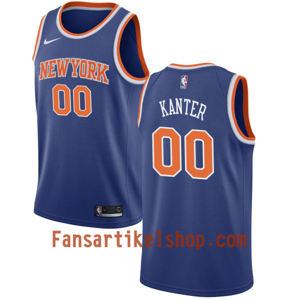 NBA New York Knicks Trikot Enes Kanter 00 Nike 2017-18 Blau Swingman - Herren NBA New York Knicks Trikot Enes Kanter 00 Nike 2017-18 Blau Swingman - Herren
